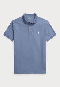 CUSTOM SLIM FIT STRETCH MESH POLO SHIRT - Piké - capri blue