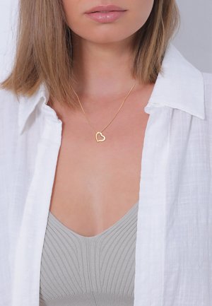 Elli Premium, HEART - Halskette - gold coloured