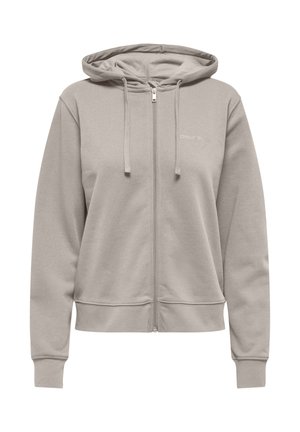 JONI KAPUZEN - Sweatjacke - grau