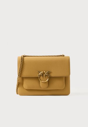 LOVE ONE SOFT BIG BOTTALATA - Keresztpántos táska - torroncino/gold-coloured