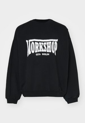 032c BUBBLE CREW NECK UNISEX - Sudadera - faded black