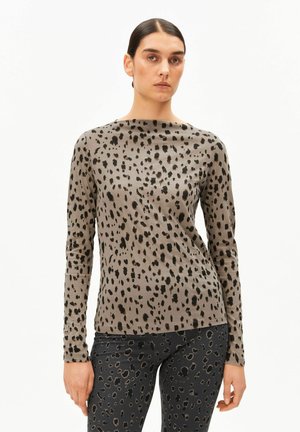 LEO - Langarmshirt - walnut cream