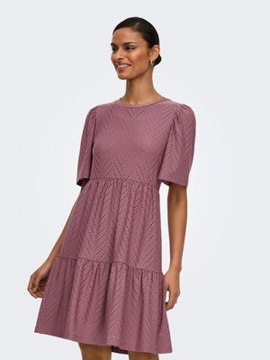 JDY JDYCARLA CATHINKA DRESS - Hverdagskjole - rose brown
