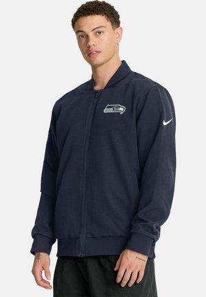 SEATTLE SEAHAWKS NFL SIDELINE BOMBER - Trainingsjacke - navy