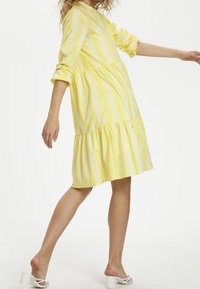 Denim Hunter Skjortklänning - yellow