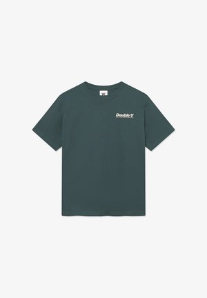 LIAM AANEUE - Nyomott mintás póló - green gables