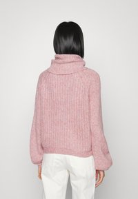 ONLY ONLSCALA ROLLNECK - Camisola - opera mauve melange