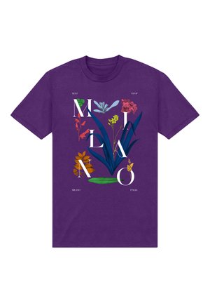 NEXT STOP MILAN - T-shirts print - purple