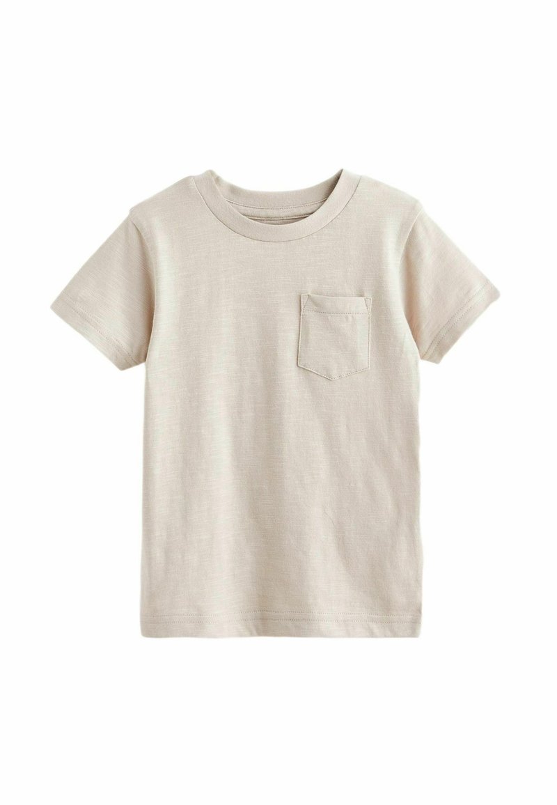Next SHORT SLEEVE - Jednoduché tričko - cement