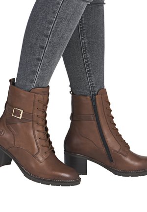 Remonte Bottines à lacets - braun