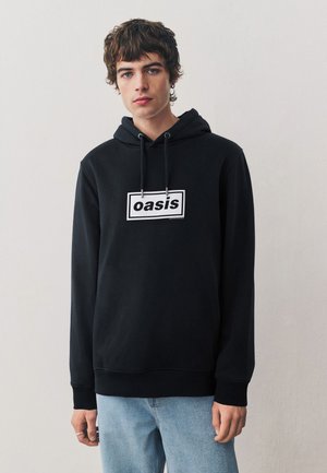 REGULAR FIT - GRAPHIC PRINT LICENSE  - Kapuzenpullover - black