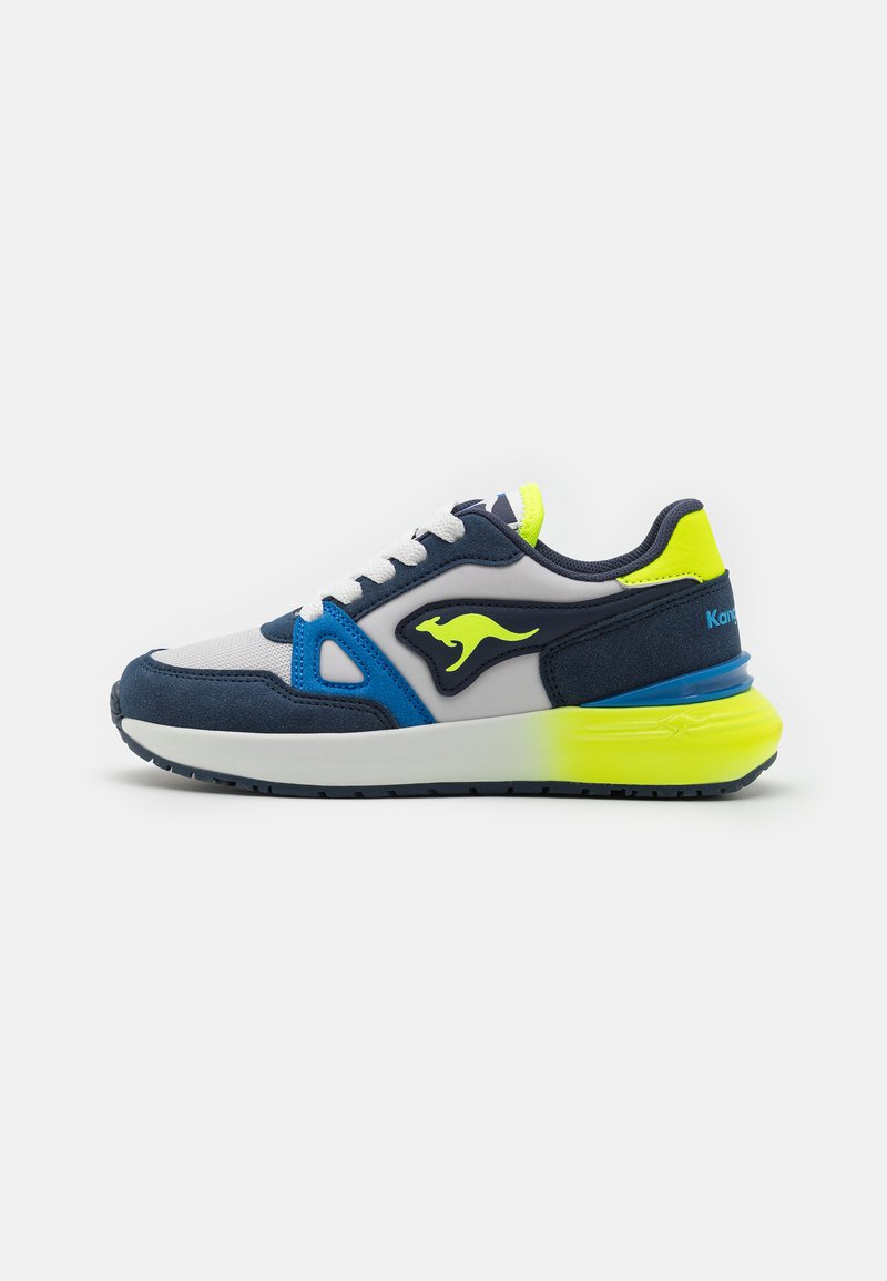 KangaROOS K-bluerun 701 B Sneakers voor dames, White Dark Navy 0042, 44 EU KangaROOS K-bluerun 701 B Sneakers voor dames, White Dark Navy 0042, 44 EU