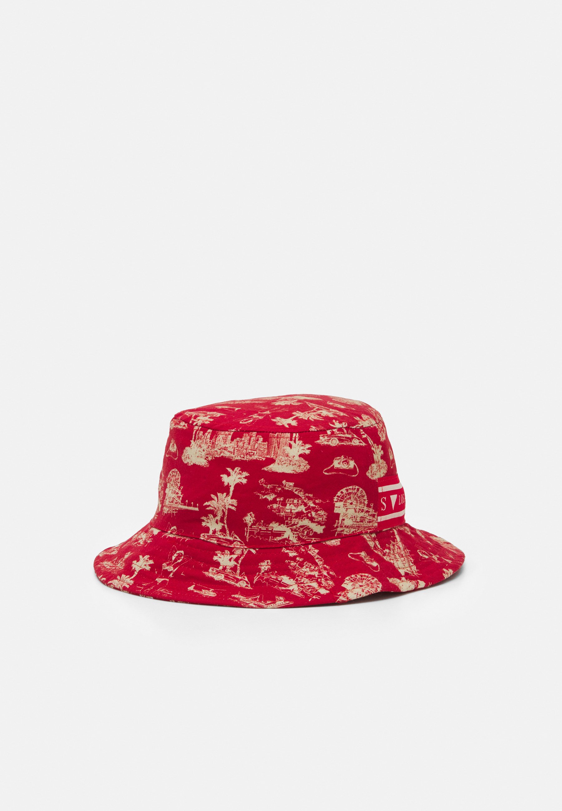 Guess BUCKET HAT UNISEX - Cappello - red/rosso - Zalando.it