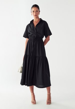 WILLA EFFIE - Blousejurk - black