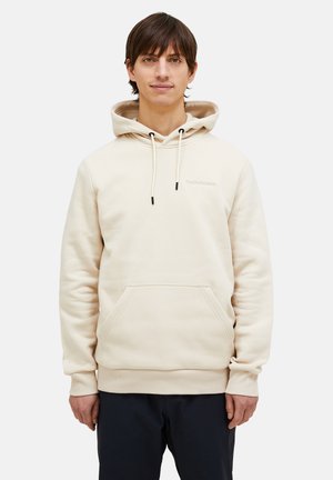 M ORIGINAL SMALL LOGO HOO - Mikina s kapucí - beige