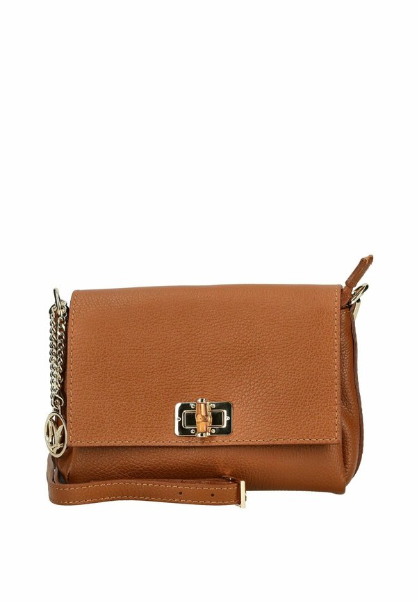 Umhängetasche - nut nappa