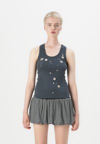 Jaded London - EYELET STUDDED VEST - Top - grey Thumbnail Image 1