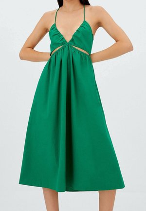 Robe de jour - mottled green