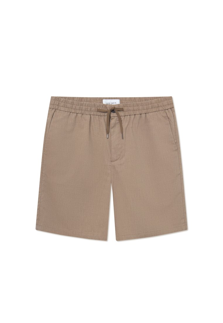 Les Deux - COMO SLUB DRAWSTRING - Shorts - walnut, Enlarge