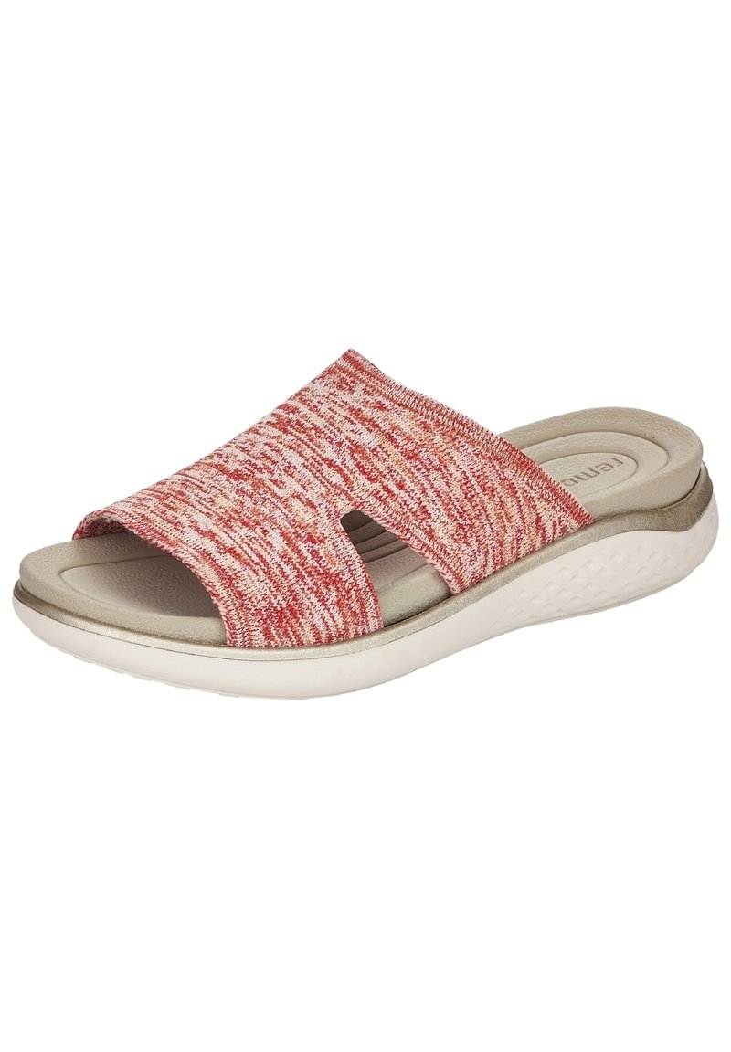 Damen Sneaker | Remonte Pantolette flach flame multi/rot - VV91648 Damen Sneaker | Remonte Pantolette flach flame multi/rot - VV91648