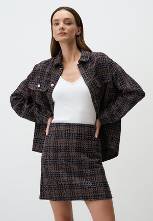 Jimmy Key A-line skirt - dark blue