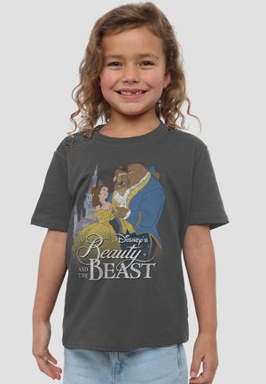 Disney BEAUTY AND THE BEAST BELLE BEAST CASTLE - Print T-shirt - anthracite