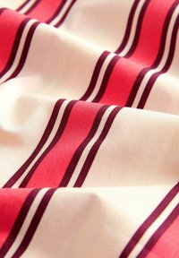 Next OVERSIZED  - Paitapusero - red ecru stripe
