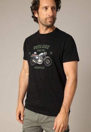 ROAD - T-shirt imprimé - Black