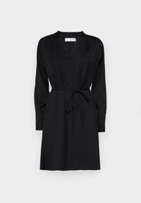 SLFMADDI V-NECK SHORT DRESS  - Vestito casual - black