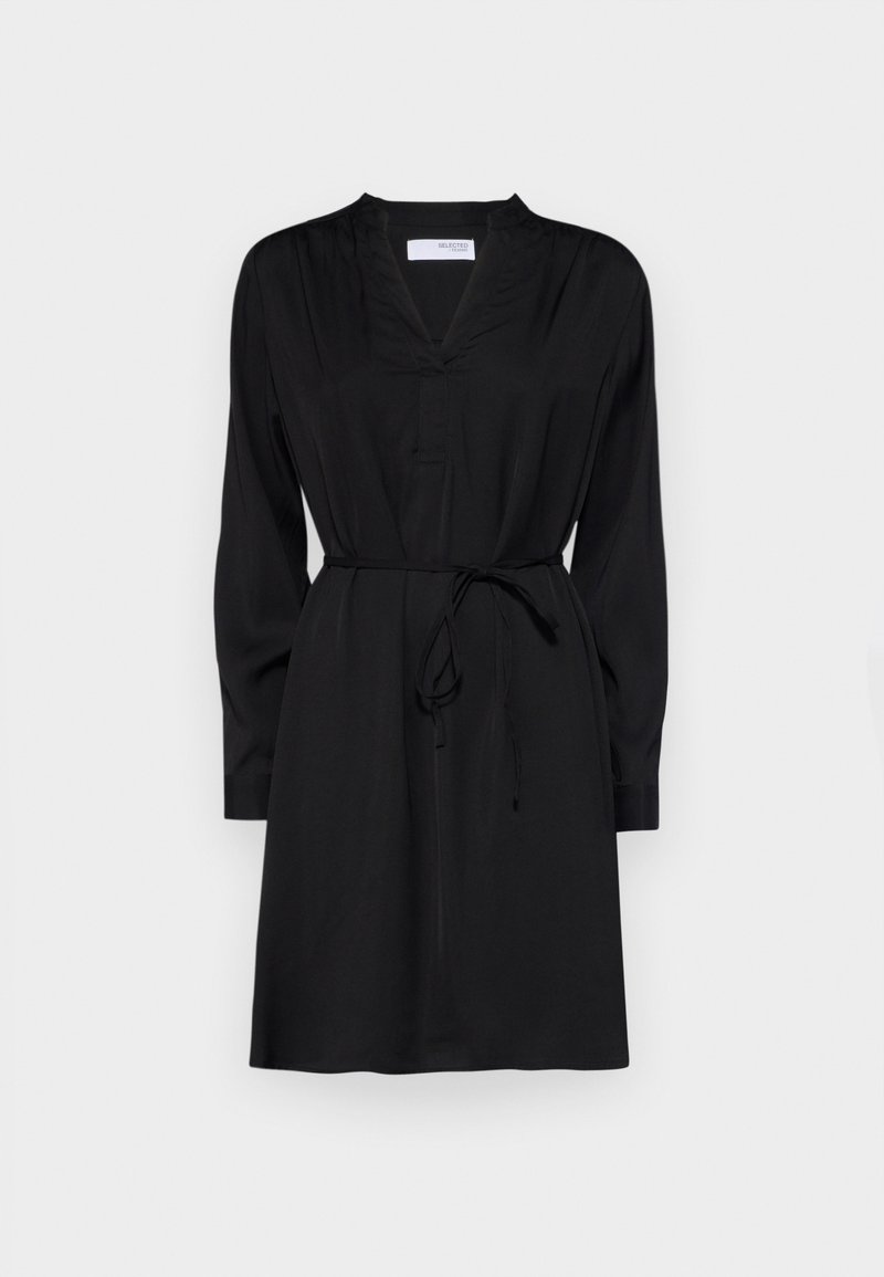 Selected Femme Jurk zwart Selected Femme Jurk zwart