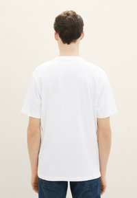 TOM TAILOR DENIM Základné tričko - white