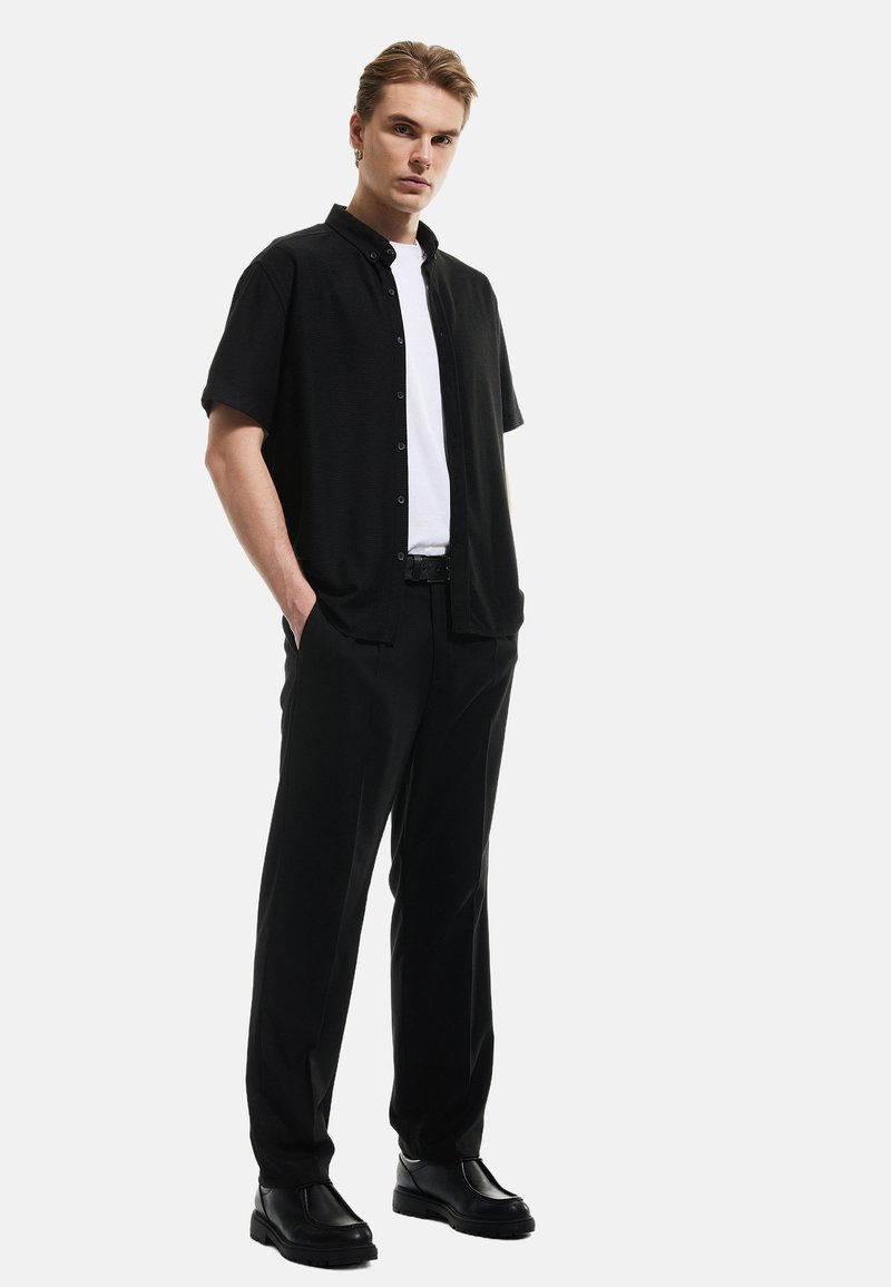Koton SHORT SLEEVE - Overhemd - black