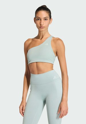 OPT RIB LS B - Sport-bh met light support - sage