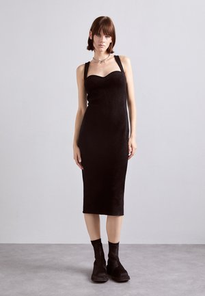 Philosophy di Lorenzo Serafini DRESS - Φόρεμα-πουλόβερ - black