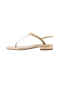 Mango Sandále - gold-coloured