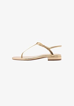 Mango Sandále - gold-coloured
