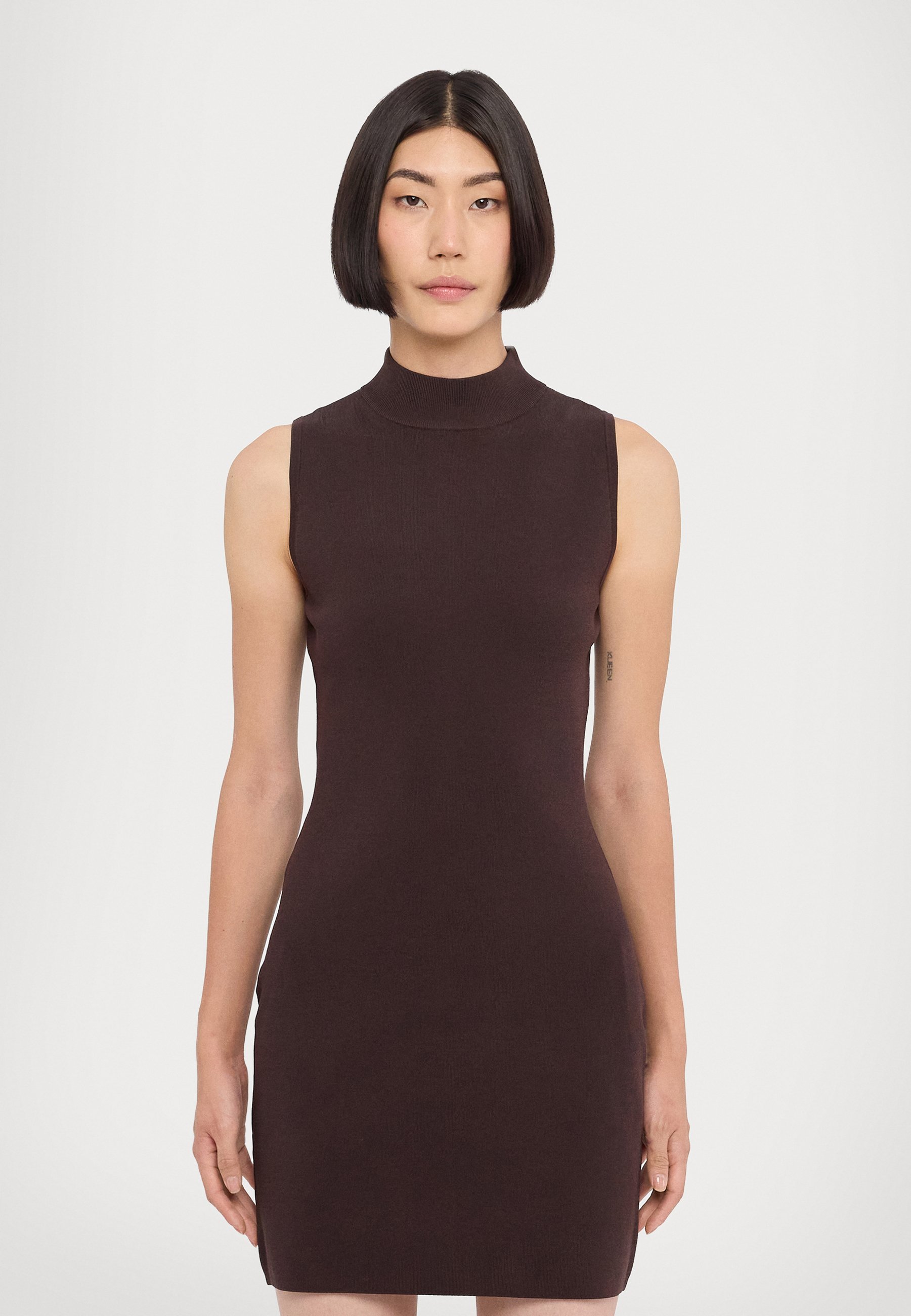 MICHAEL Michael Kors Jumper dress - chocolate/brown - Zalando MICHAEL Michael Kors Jumper dress - chocolate/brown - Zalando