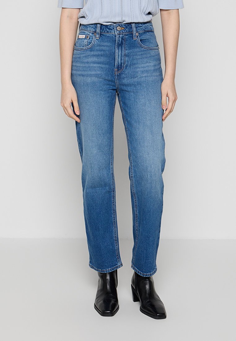 Calvin Klein Jeans Straight leg jeans paars Calvin Klein Jeans Straight leg jeans paars