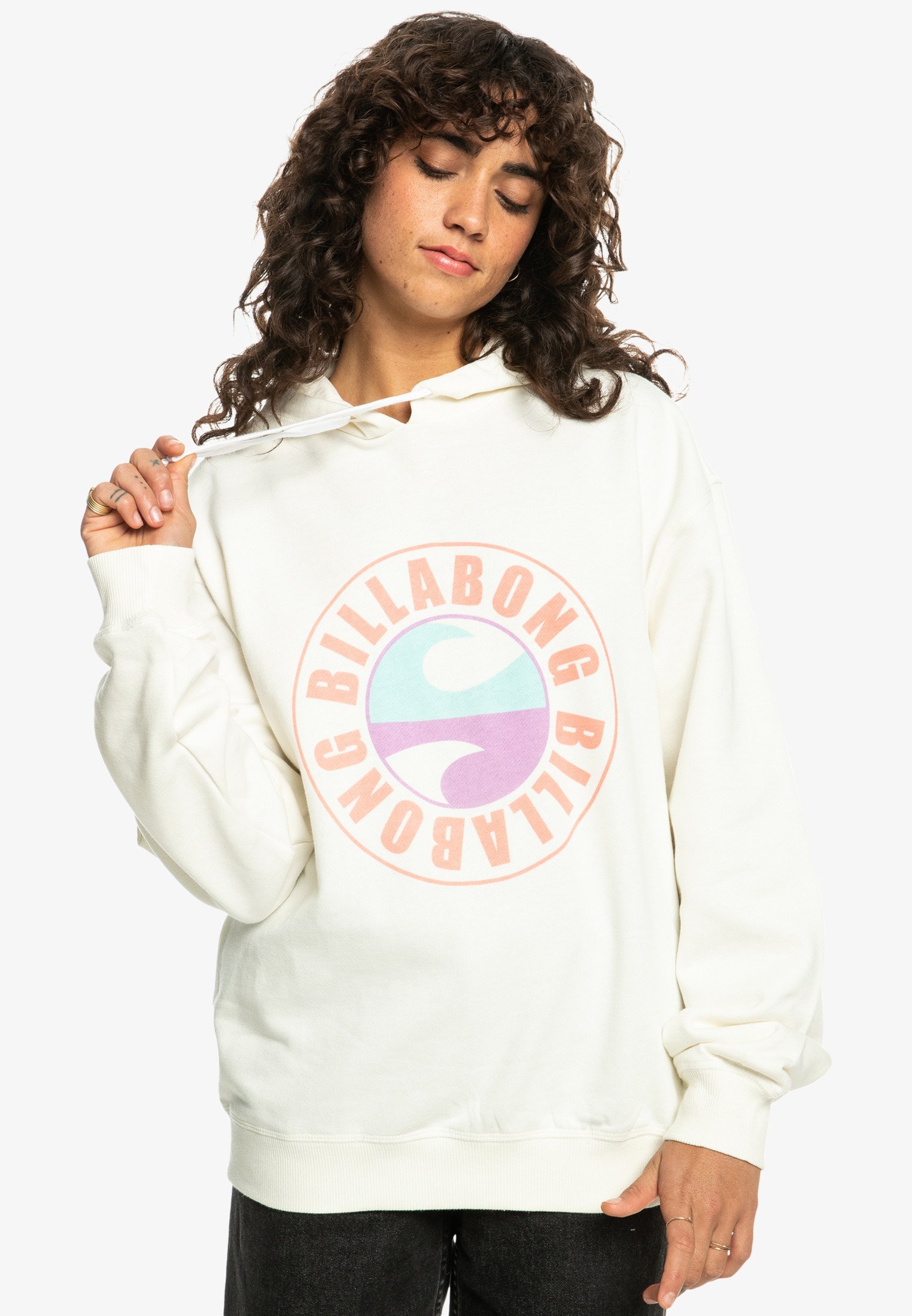 売れ筋商品|||ビラボン パーカー・スウェットシャツ レディース アウター SPLIT KAPUZENPULLI  - Hoodie - salt crystal Billabong SPLIT KAPUZENPULLI - Hoodie - salt crystal/off
