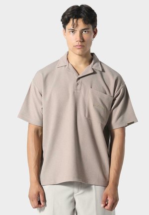 WAFFLE - Polo - tobacco