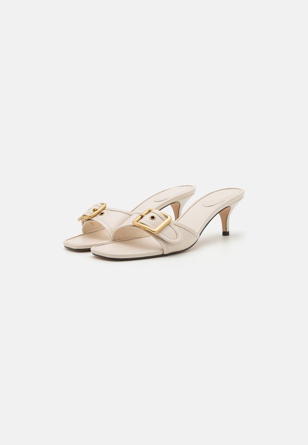 MARGOT - Heeled mules - chalk3