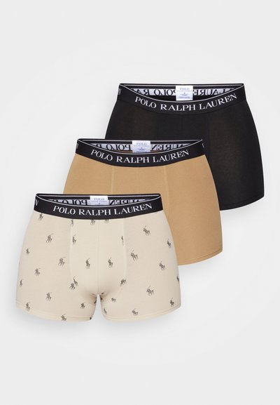 Polo Ralph Lauren TRUNK 3 PACK - Cuecas boxer - grey/khaki/black