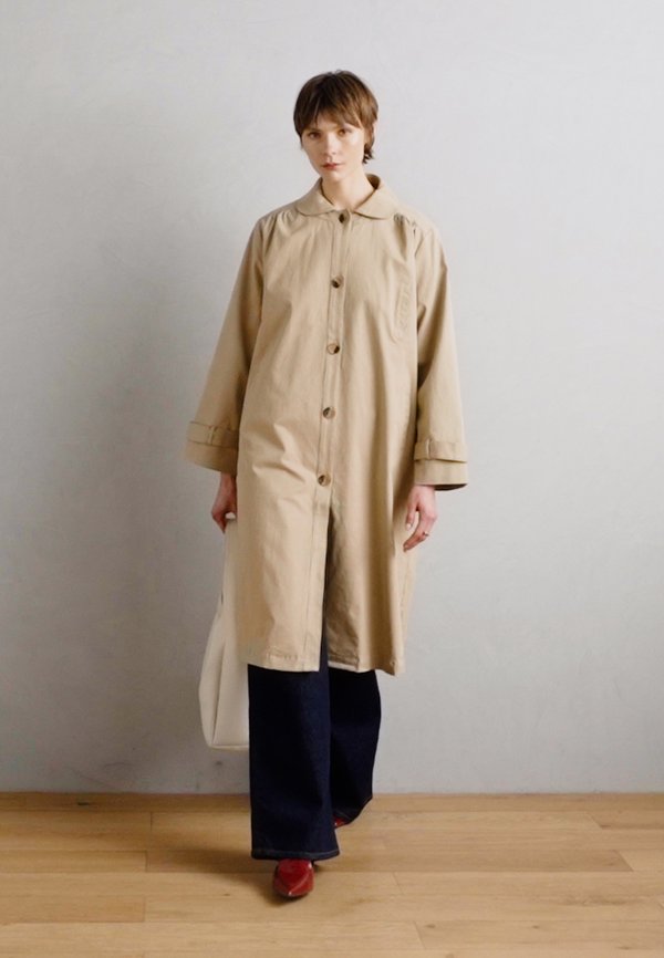 Classic coat - ecru3