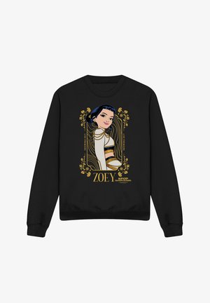 NETFLIX, KPOP DEMON HUNTERS ZOEY GOLDEN FRAME - Sweatshirt - black