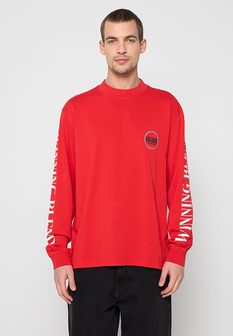 Boss Longsleeve donkerroze