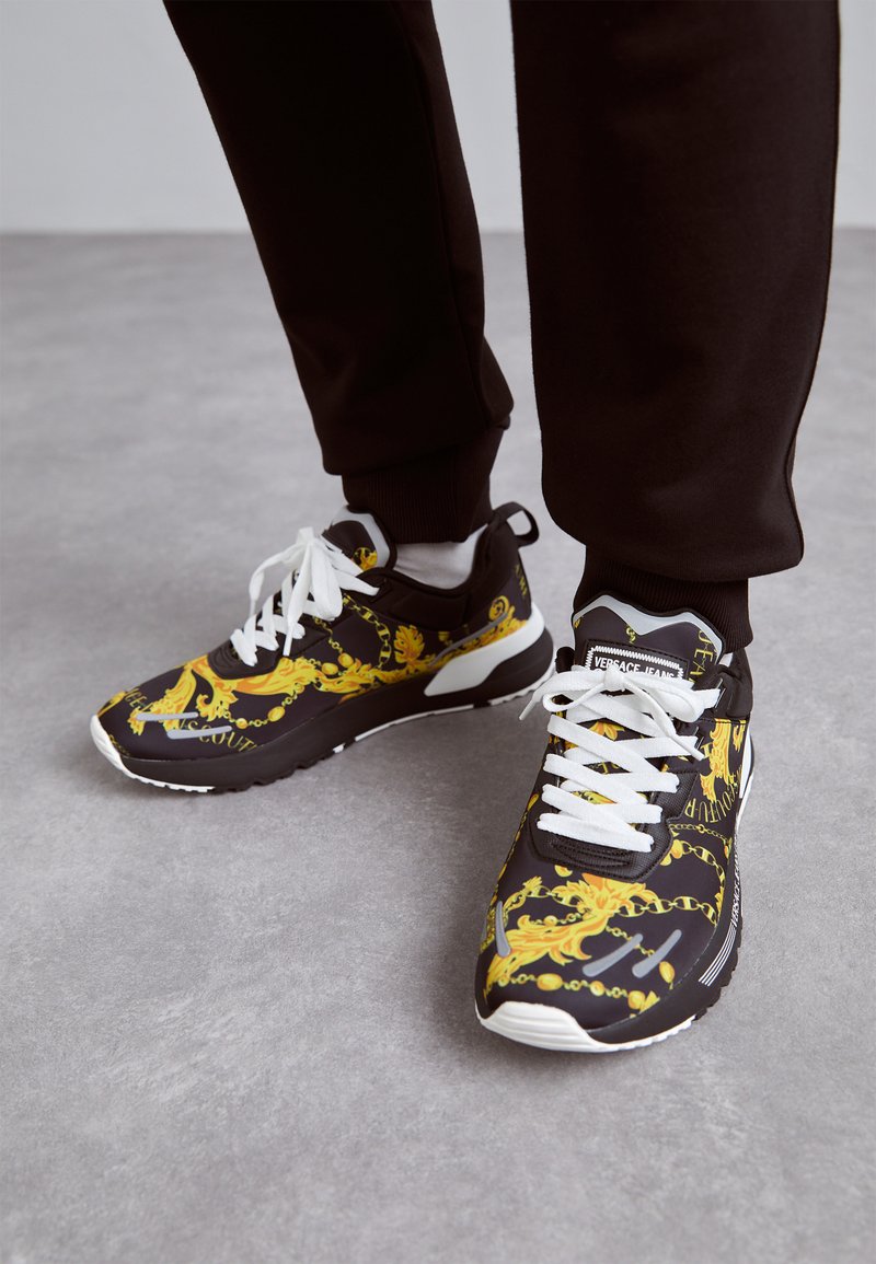 versace sneakers jeans couture