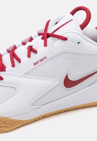 Nike Performance ZOOM HYPERACE 3 UNISEX - Volleyballsko - white/team crimson/photon dust