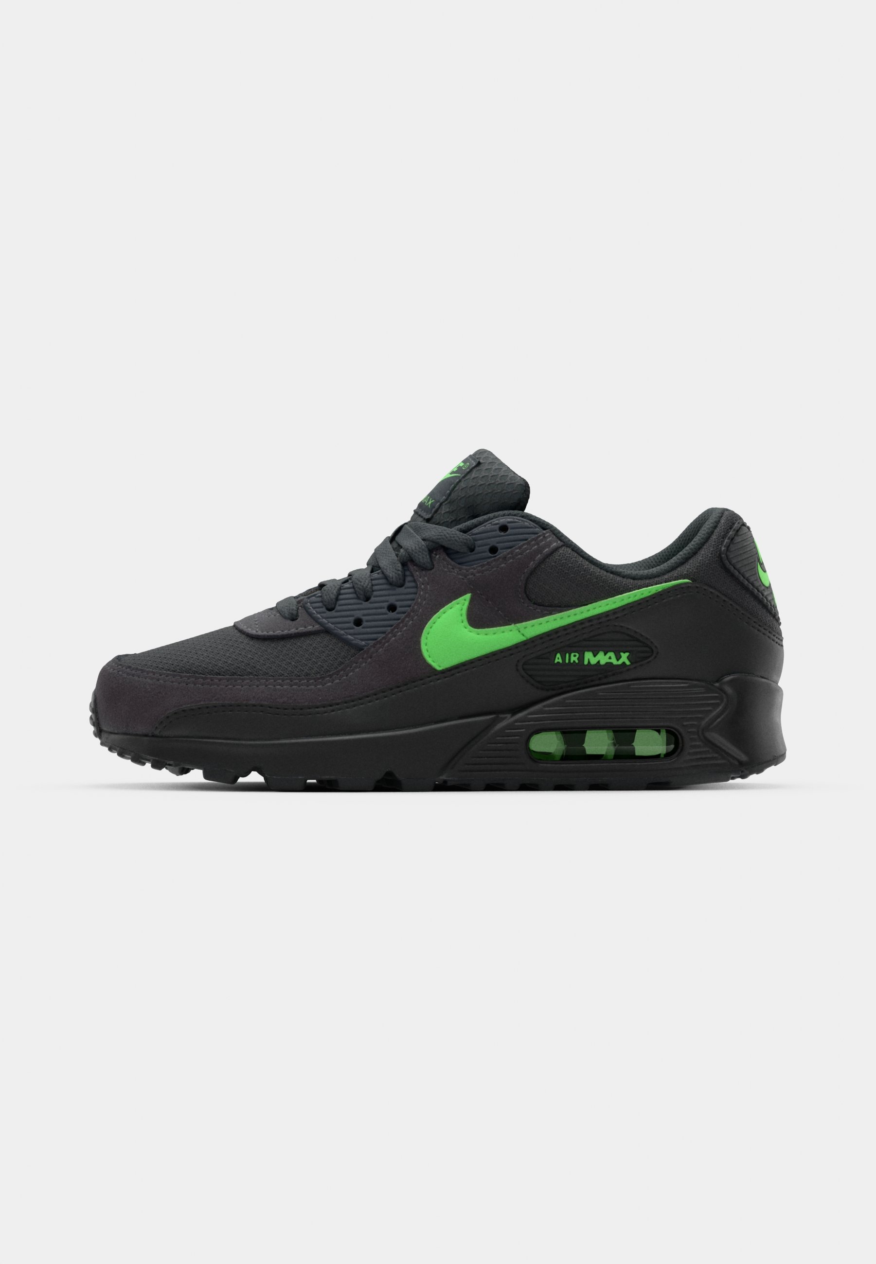 Nike Sportswear AIR MAX 90 - Trainers - anthracite/green