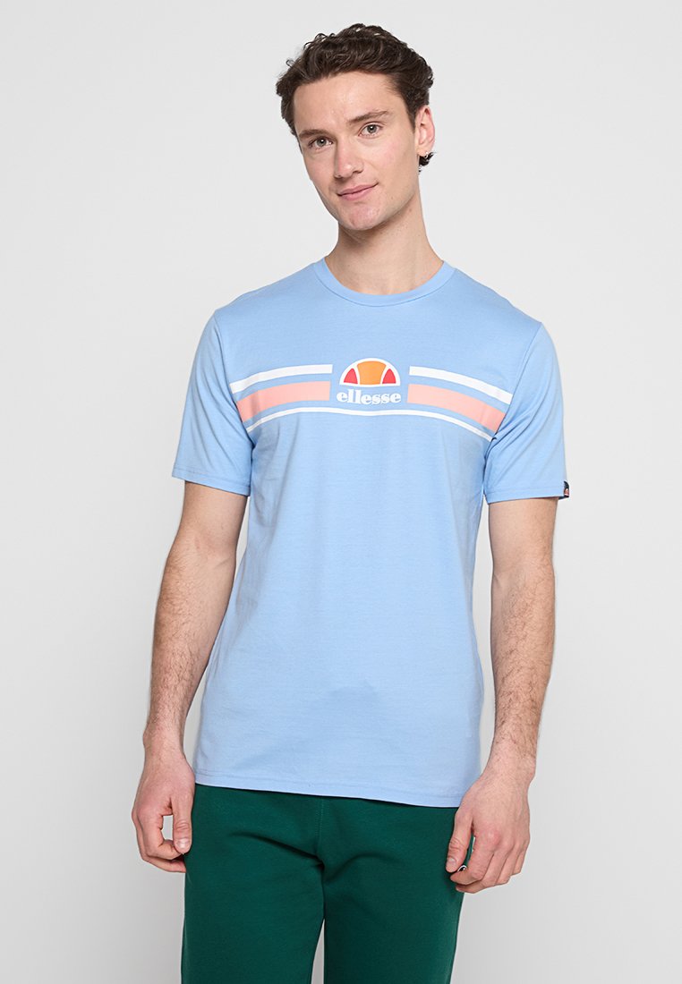 Ellesse T-shirt print lichtblauw