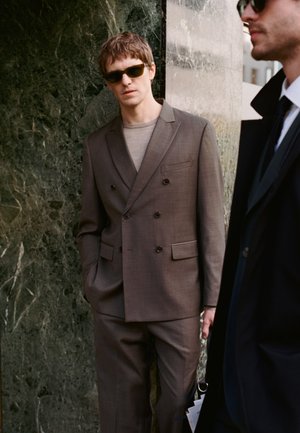 Matinique, MACHARLES DOUBLE - Veste de costume - turkish coffee